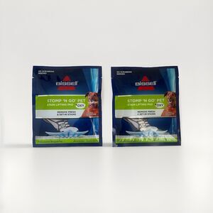 Lot of 2 New Bissell Stomp N Go Pet Stain Lifting Pads +Oxy SEALED